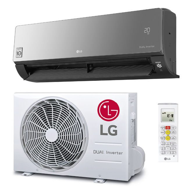 LG ARTCOOL Black Serie binnen- en buitenunit