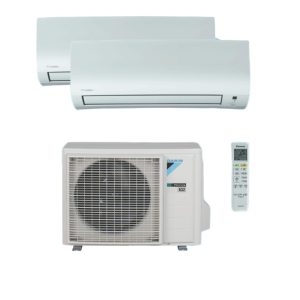 Daikin Comfora dual split 2x 3,5kw op een 5kw buitenunit