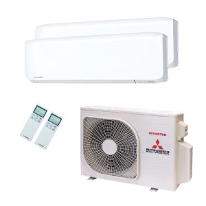 Mitsubishi SCM40ZS-W dual 2x 2,5kw